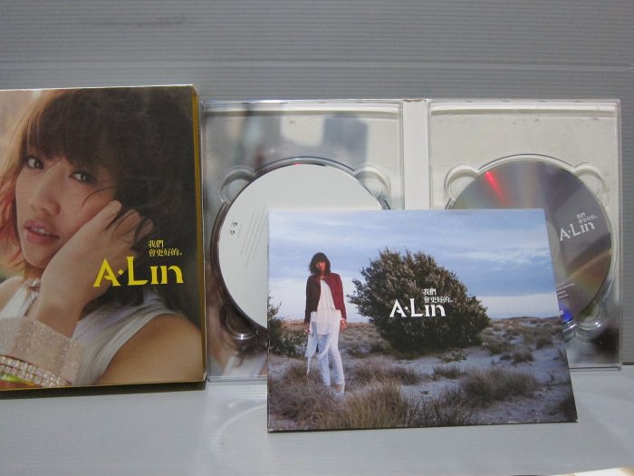 A-Lin 黃麗玲我們會更好的）預購版正常播放正版CD+DVD+5張明信片+贈送