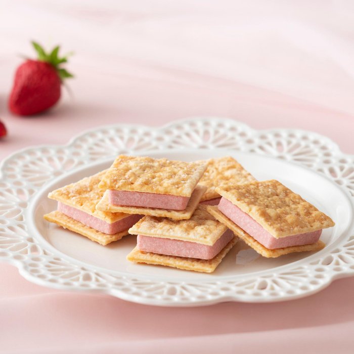 ＊日式雜貨館＊日本 小倉山莊 冬季限定 定家之月 巧克力仙貝 3入 5入 綜合9品項19入分享包 限量烤草莓巧克力夾心餅乾5入 限量商品