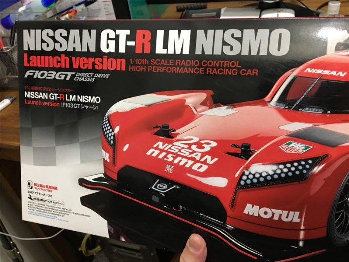 タミヤNISSAN GT-R LM NISMO (F103GT )+オプション ラジコン タミヤ