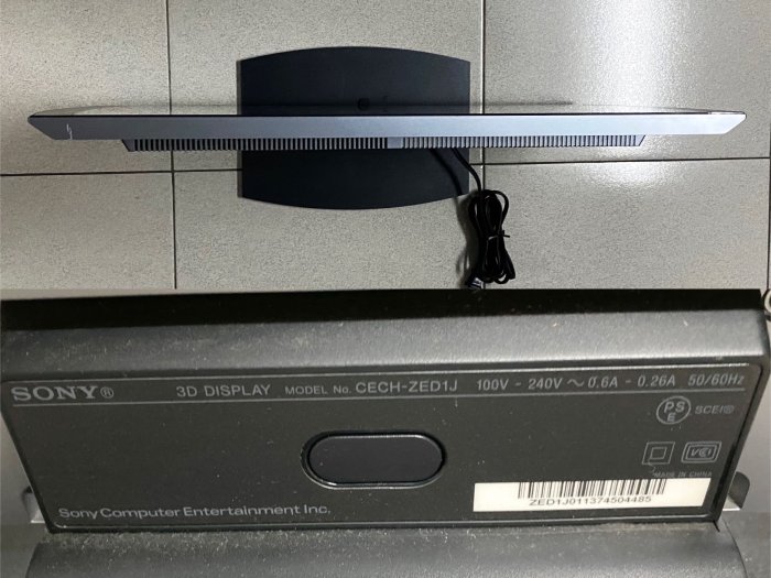 【中古】SONY 3D DISPLAY CECH-ZED1J 24インチ PlayStationブランドの24インチ3Dディスプレイ「CECH-ZED1J」先行予約