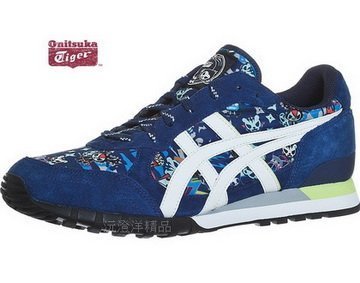 麻緹子日本Onitsuka Tiger COLORADO EIGHTY-FIVE 藍/白慢跑鞋聯名款