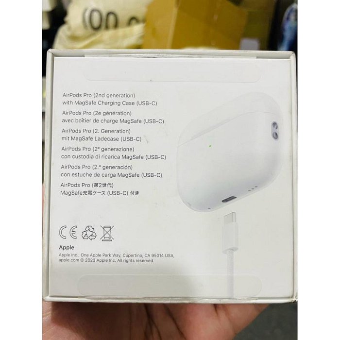 Apple | Accessories | Apple Airpods Pro 2nd Generation Featuring A Magsafe Charging Case Usbc 67719a72b1ef5892237a2c03