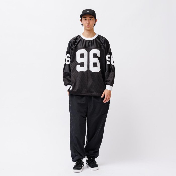 日貨代購CITY】2024AW WTAPS NETMINDER LS POLY 美式足球衫球衣