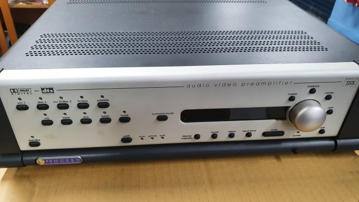 PROCEED audio video preamplifier 5.1聲道環繞解碼器| Yahoo拍賣