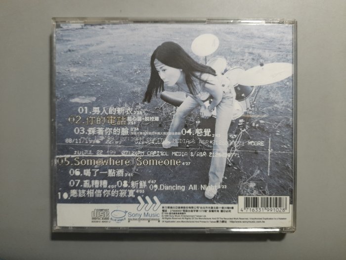781 女人藍像 小妻要 1995年出版 CD/DA/ 藍心湄/1999 看新湄/ 你的電話拖拉庫/ 男人的新衣/ 踩著你的臉
