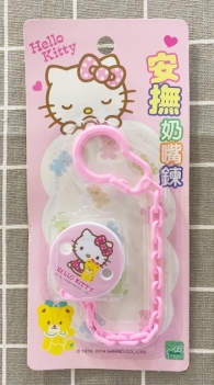 【震撼精品百貨】Hello Kitty 凱蒂貓~三麗鷗 KITTY兒童安撫奶嘴鍊*00724
