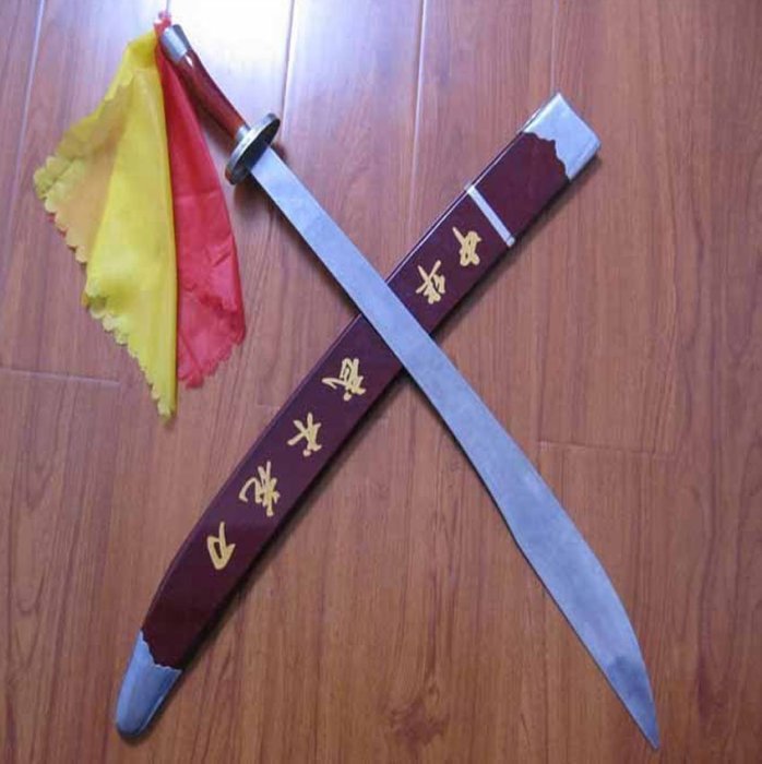 廣隆武術~中華武術表演刀武術刀劍道具刀劍武術花刀軟刀響刀【未開刃 