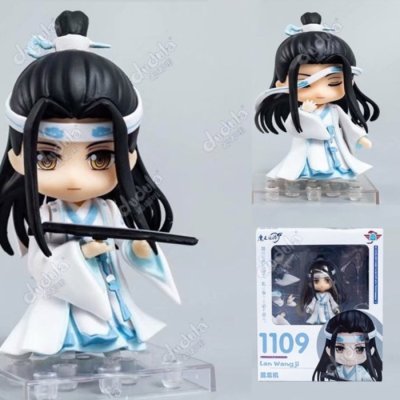 福福百貨~魔道祖師魏無羨可動換臉公仔陳情令Q版人偶忘羨手辦藍忘機模型