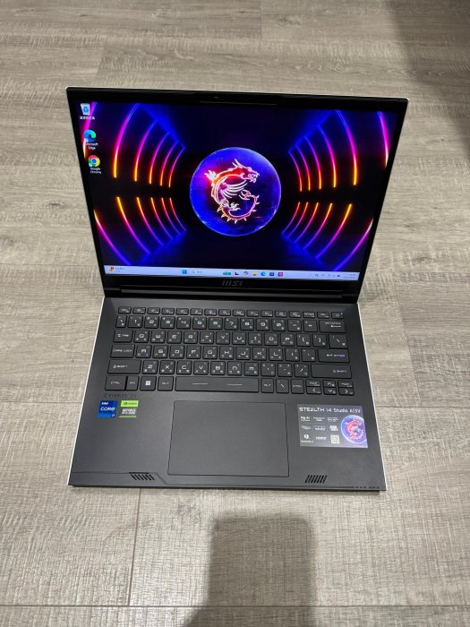 電競筆電 MSI Stealth 14 A13VE I7-13700H 16G RTX4050 二手筆電 遊戲筆電