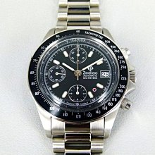 【一元起標】Zodiac蘇迪亞(40mm) Chronograph Portuguese-自動上鍊機械腕錶