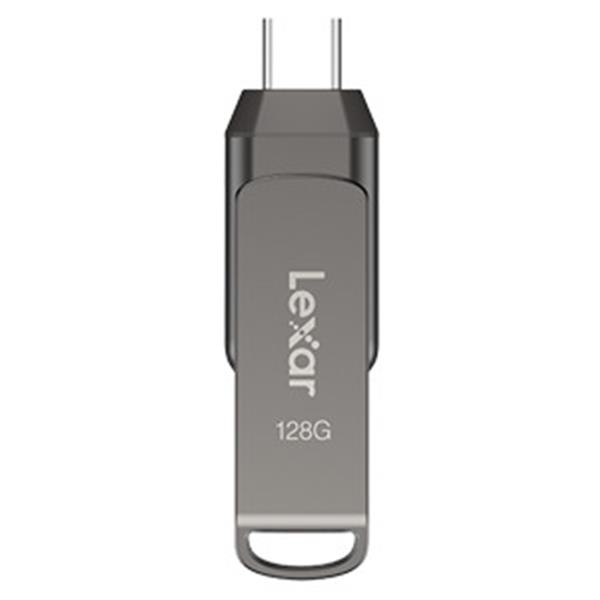 Lexar 雷克沙 D400 128GB USB 3.2 Type-A、Type-C 雙頭隨身碟