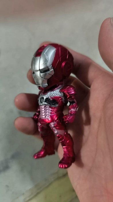 MARVEL正版散貨鋼鐵俠Q版公仔小熊玩偶