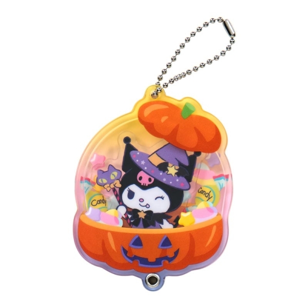 asdfkitty*庫洛米 萬聖節南瓜 壓克力相框吊飾 掛飾-日本正版商品