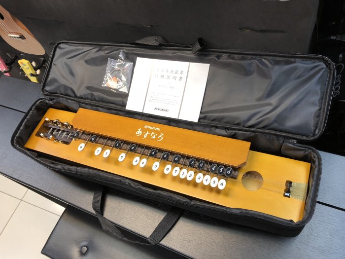金聲樂器】SUZUKI あすなろ(Asunaro) TAS-12 大正琴(中山琴/鳳凰