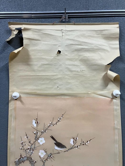 嚴選民國時期《花鳥畫》國畫精品字畫，絹本藝術品尺寸825071103