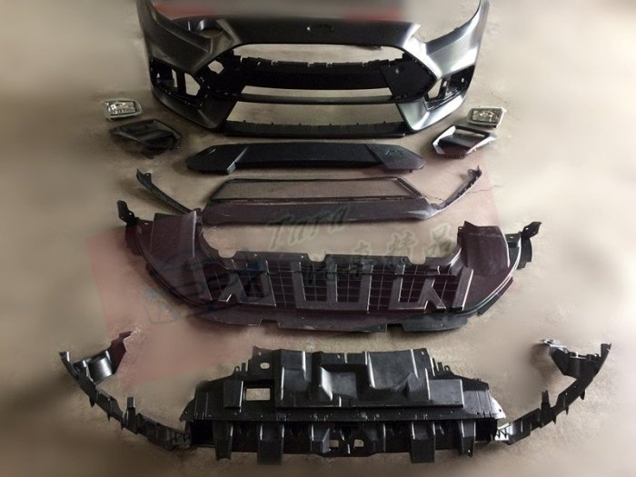 『塔菈』福特15 16年 FOCUS MK3.5 RS版 PP材質 前保桿 前大包