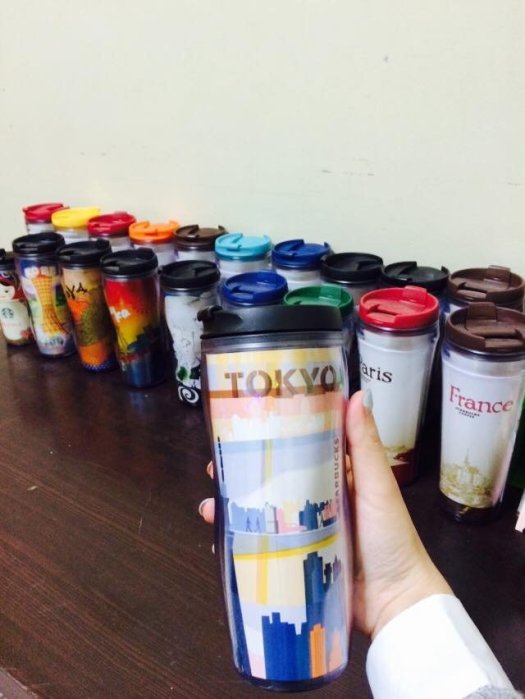 日本代購日本星巴克STARBUCKS城市隨行杯.東京隨行杯/大阪隨行杯