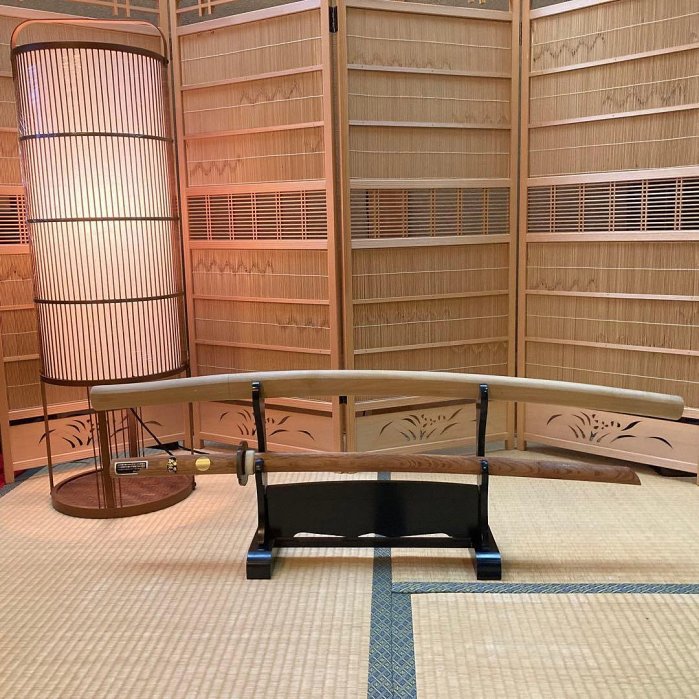 模造刀 日本刀 白鞘 木刀 大刀 赤樫 置物 武具 2点 木製 和風 レトロ 日本刀擺件白鞘木刀赤樫大刀二件和風| Yahoo拍賣