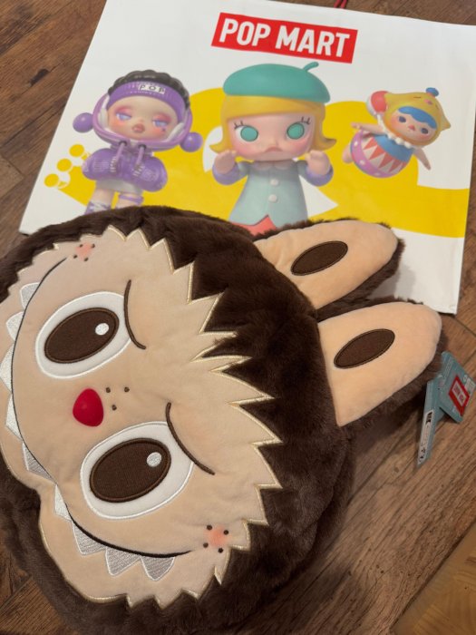 現貨!官方正版POP MART泡泡瑪特THE MONSTERS包包經典系列LABUBU大頭雙肩包絨毛後背包
