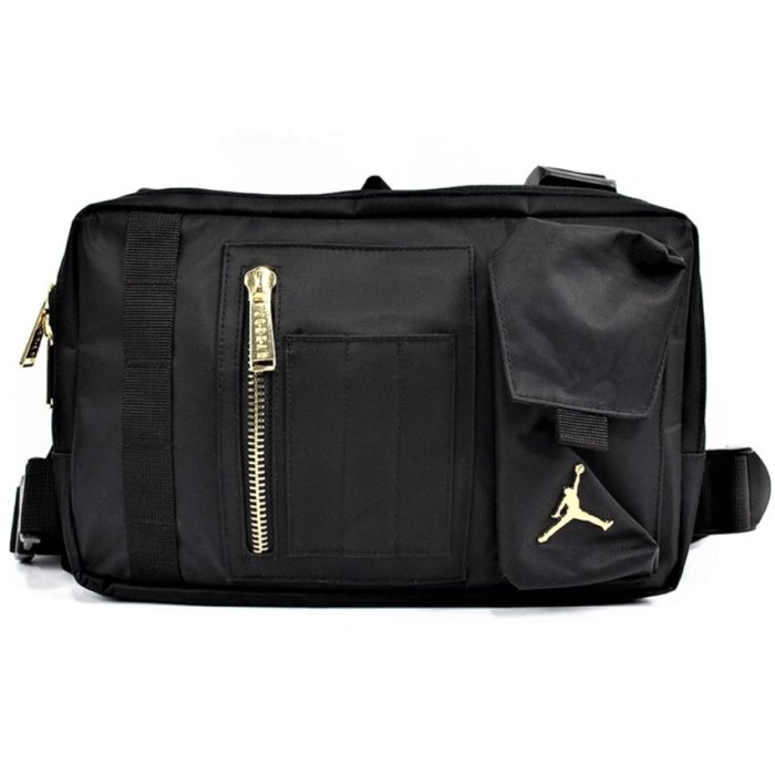 AYW】NIKE JORDAN MA-1 CHEST RIG LOGO BAG多功能胸包軍用戰術包喬丹肩