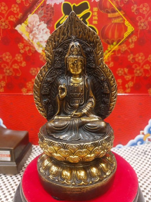 銅製 靠背观音菩萨 仏像 工艺品 摆件 装飾品 美術品 大瑞古玩~鎏金銅雕觀音座像/黃銅鎏金靠背觀世音菩薩/古董銅器收藏/包漿