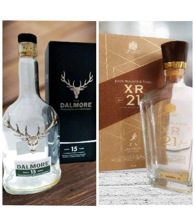 大摩15年 XR21年威士忌空瓶