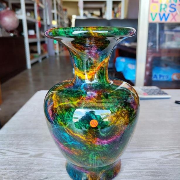 佳賀藝品XFEV 花蓮七彩玉花瓶紅32 | Yahoo拍賣