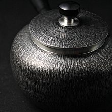 桑園の】美品!! 日本老字號本錫錫半377g 嵯峨野茶器組壺托側把壺T