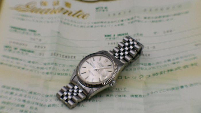 【美好時光】1985年份ROLEX勞力士經典款16014有保單美品 （ 1601 16234 116234參考）