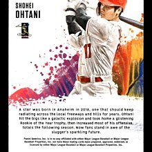 大谷翔平漂亮油畫特卡2020 Panini Diamond Kings Gallery of Stars