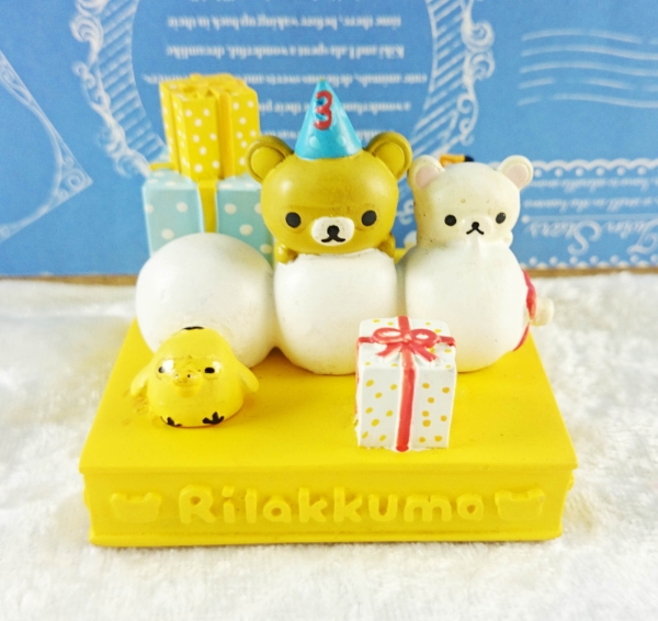 【震撼精品百貨】Rilakkuma San-X 拉拉熊懶懶熊~擺飾 雪人