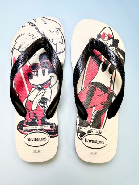 havaianas 哈瓦士 巴西人字拖 男款 Top Disney 米老鼠高飛 涼鞋 拖鞋 夾腳拖 海灘鞋【南風百貨】