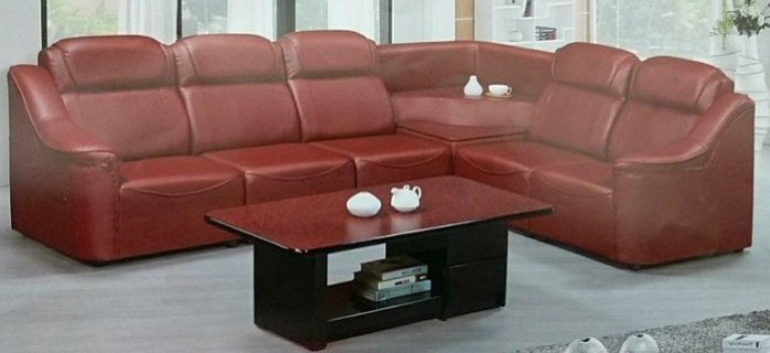 樂居二手家具 庫存家具拍賣 ZX1228FJA 全新酒紅L型皮沙發*KTV沙發 客廳桌椅 台北桃園新竹台中彰化雲林嘉義