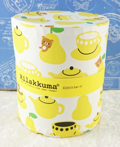 【震撼精品百貨】Rilakkuma San-X 拉拉熊懶懶熊~San-X 旋轉三層收納盒-黃#16089