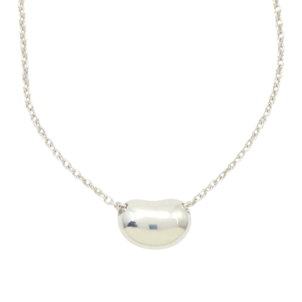 Tiffany & Co 蒂芬妮925純銀相思豆項鏈25185129 【二手名牌BRAND OFF