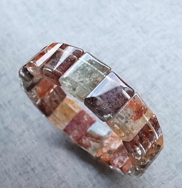 天然寶石的一種 ZX天然金發晶鈦晶花原石原礦標本水晶簇資料庫半寶石家居飾品擺飾