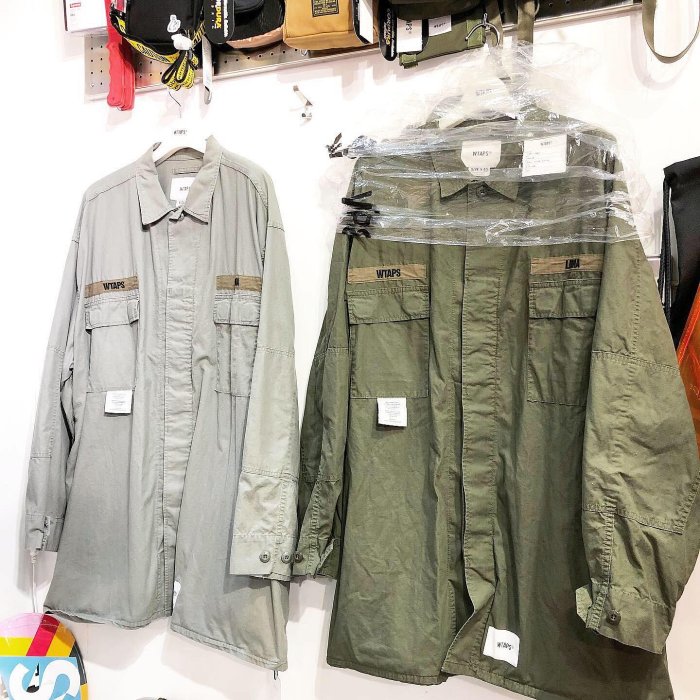 トップス WTAPS 19aw GUARDIAN /JACKET. COTTON. 希望商店】WTAPS GUARDIAN JACKET 19AW 軍事胸標三角休閒夾克