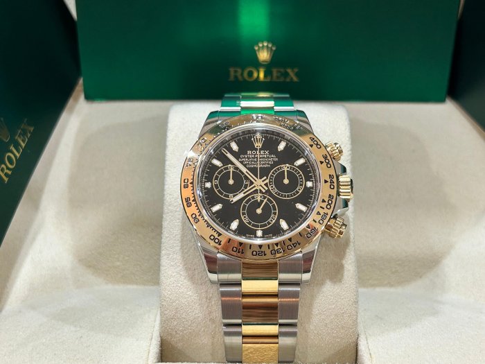 ROLEX 勞力士116503 黑面 DAYTONA 2021年8月 半金 新式三代綠卡 126503 126613 126713 126711 116613