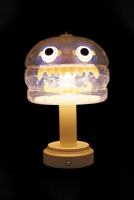 希望商店】UNDERCOVER x MEDICOM TOY HAMBURGER LAMP 22SS 透明漢堡燈