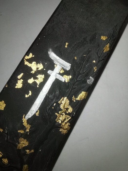 嚴選古梅園四五十年代四錠未使用老墨，日式神門墨條推薦收藏401 古梅四