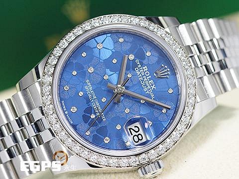錢松 山水圖 2025年ROLEX 勞力士Datejust 31 經典蠔式日誌型278384 天藍色