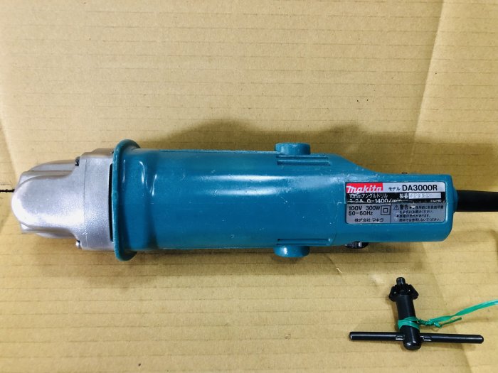"外匯嚴選"【附發票】makita 牧田 DA3000R (10MM) 電鑽 彎頭電鑽 90度電鑽/中古/二手非DA3010F