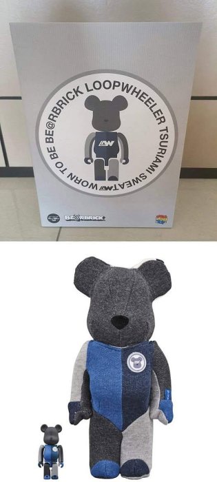 BE@RBRICK LOOPWHEELER 100％ & 400％ BE@RBRICK SERIES 51