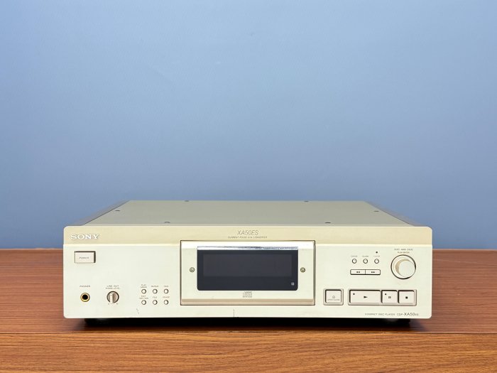 桃園-音響驛站- 日本SONY CDP-XA50ES CD播放機(歡迎器材交換、買賣估價