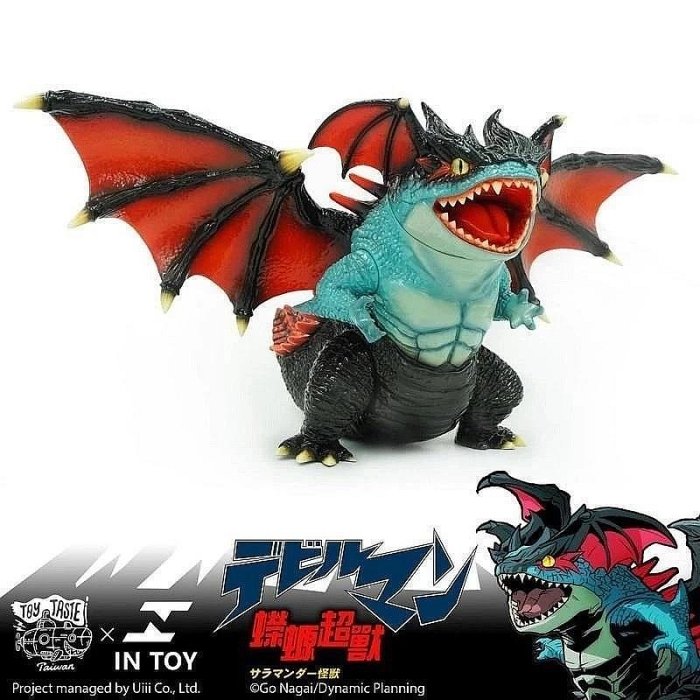 INTOY MonsterHero サラマンダー怪獣　黒洞ver. INTOY MonsterHero サラマンダー怪獣 黒洞ver. 【公式通販】