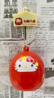 【震撼精品百貨】Hello Kitty 凱蒂貓~三麗鷗kitty隨身伸縮原子筆-達摩#88516
