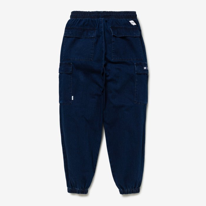 日貨代購CITY】2023SS WTAPS MILT2001 TROUSERS COTTON DENIM 黑縮口