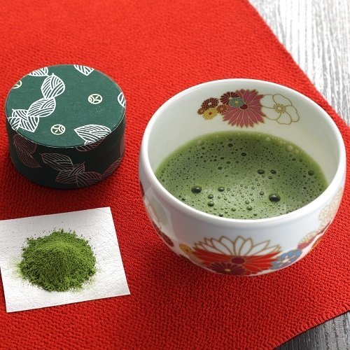 日本 宇治田原製茶場xSOU・SOU 限量抹茶+碗 宇治抹茶と金襴緞子いっぷく碗【Mr.QQ】
