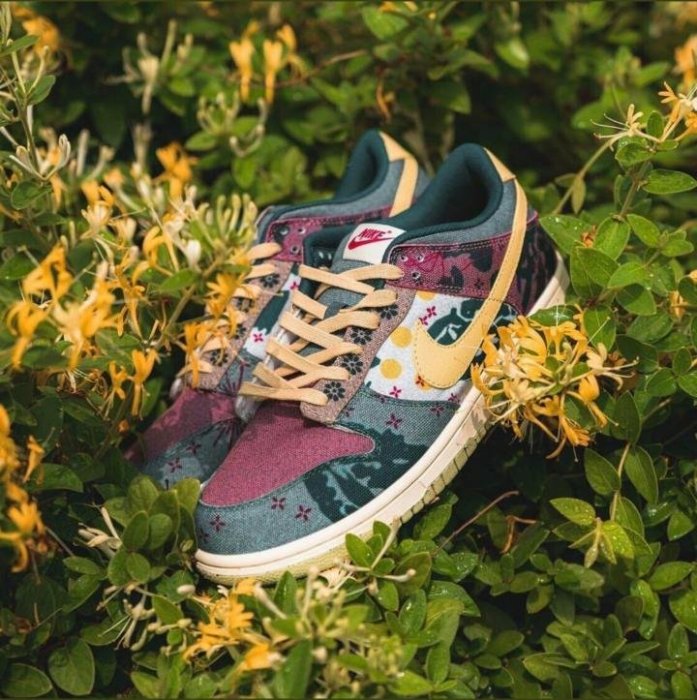 Lemon Wash Nike Sb Dunk Low Community Garden Nike Dunk Low Lemon