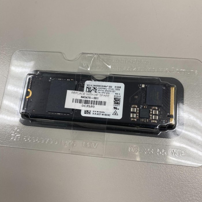WD PC SN5000S NVMe SSD 512GB (筆電升級拆機品) | Yahoo拍賣